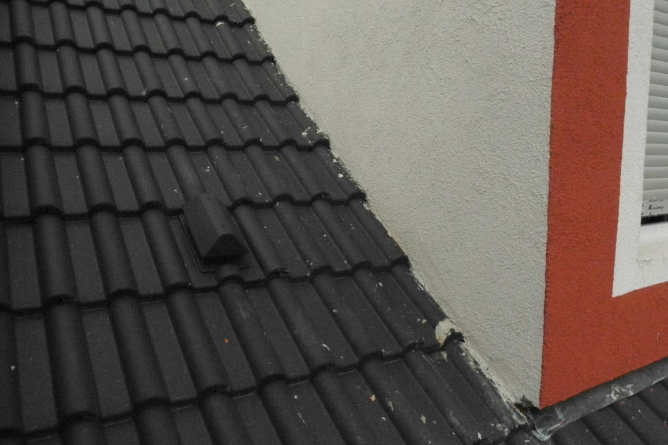 Falscher Anschluss einer Dachgaube